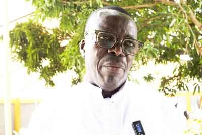 Père Paul Akplogan, Curé de la paroisse Notre-Dame de l’Assomption de Vakon